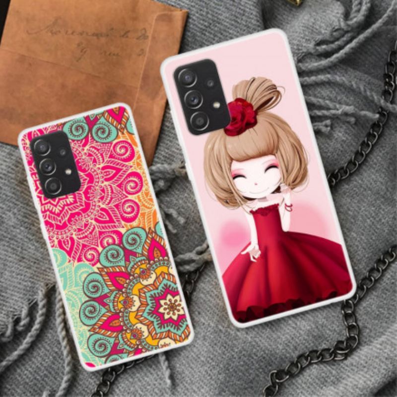 Maskica Samsung Galaxy A52 4G / A52 5G / A52s 5G Manga Lady