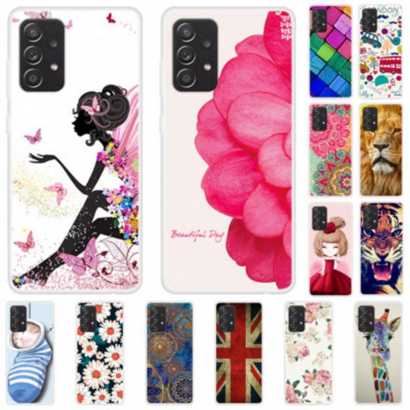 Maskica Samsung Galaxy A52 4G / A52 5G / A52s 5G Manga Lady