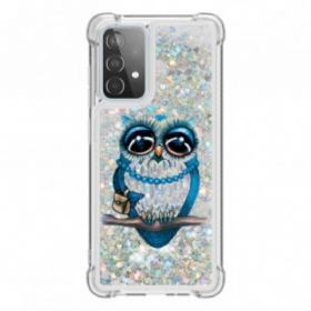 Maskica Samsung Galaxy A52 4G / A52 5G / A52s 5G Miss Owl Sequins