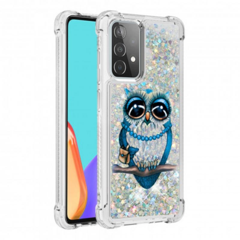 Maskica Samsung Galaxy A52 4G / A52 5G / A52s 5G Miss Owl Sequins