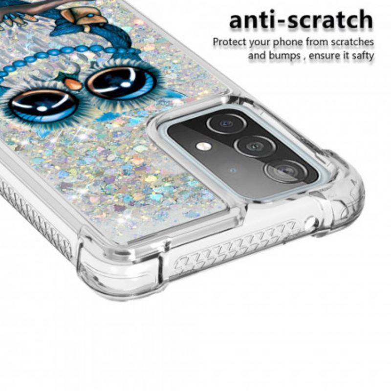 Maskica Samsung Galaxy A52 4G / A52 5G / A52s 5G Miss Owl Sequins