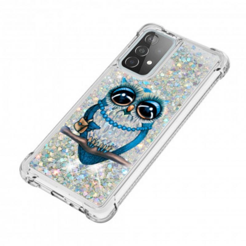 Maskica Samsung Galaxy A52 4G / A52 5G / A52s 5G Miss Owl Sequins