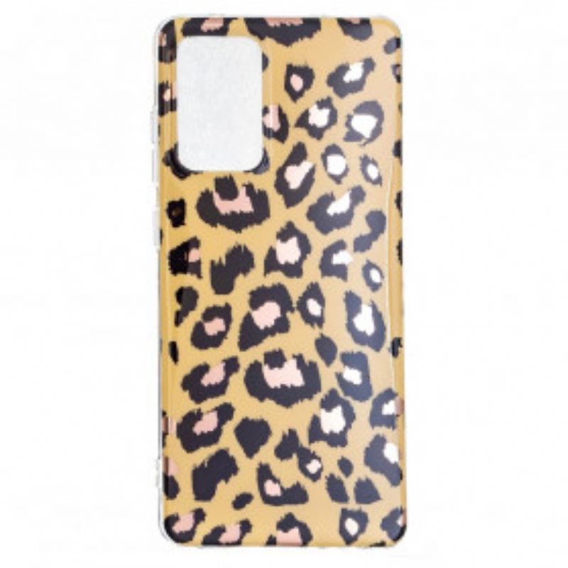 Maskica Samsung Galaxy A52 4G / A52 5G / A52s 5G Mramor U Stilu Leoparda