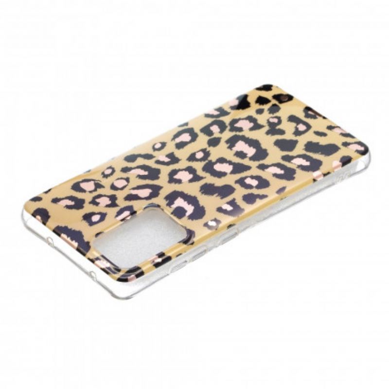 Maskica Samsung Galaxy A52 4G / A52 5G / A52s 5G Mramor U Stilu Leoparda