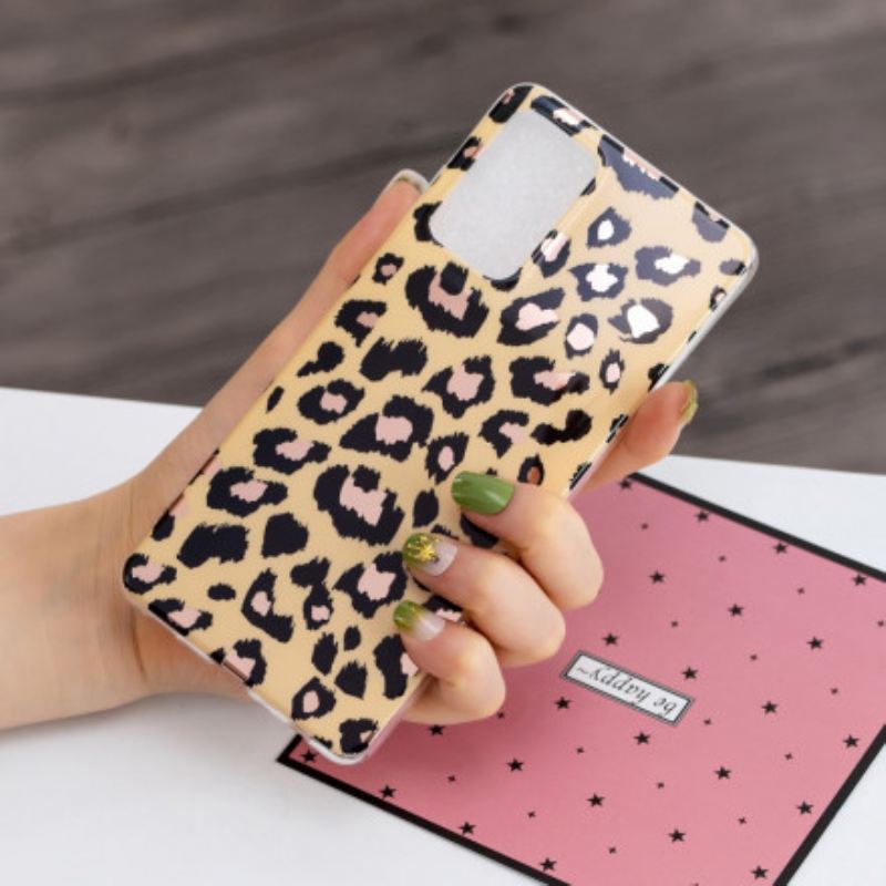 Maskica Samsung Galaxy A52 4G / A52 5G / A52s 5G Mramor U Stilu Leoparda