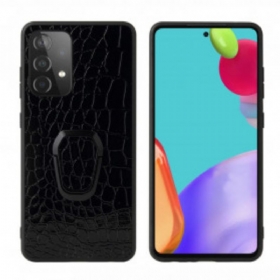 Maskica Samsung Galaxy A52 4G / A52 5G / A52s 5G Nosač Za Prsten U Krokodilskom Stilu