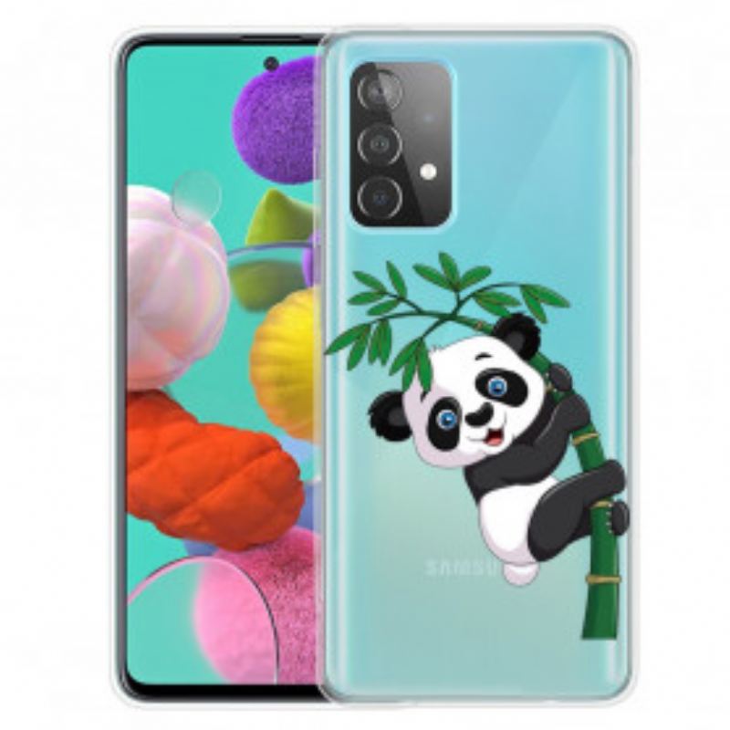 Maskica Samsung Galaxy A52 4G / A52 5G / A52s 5G Panda Na Bambusu