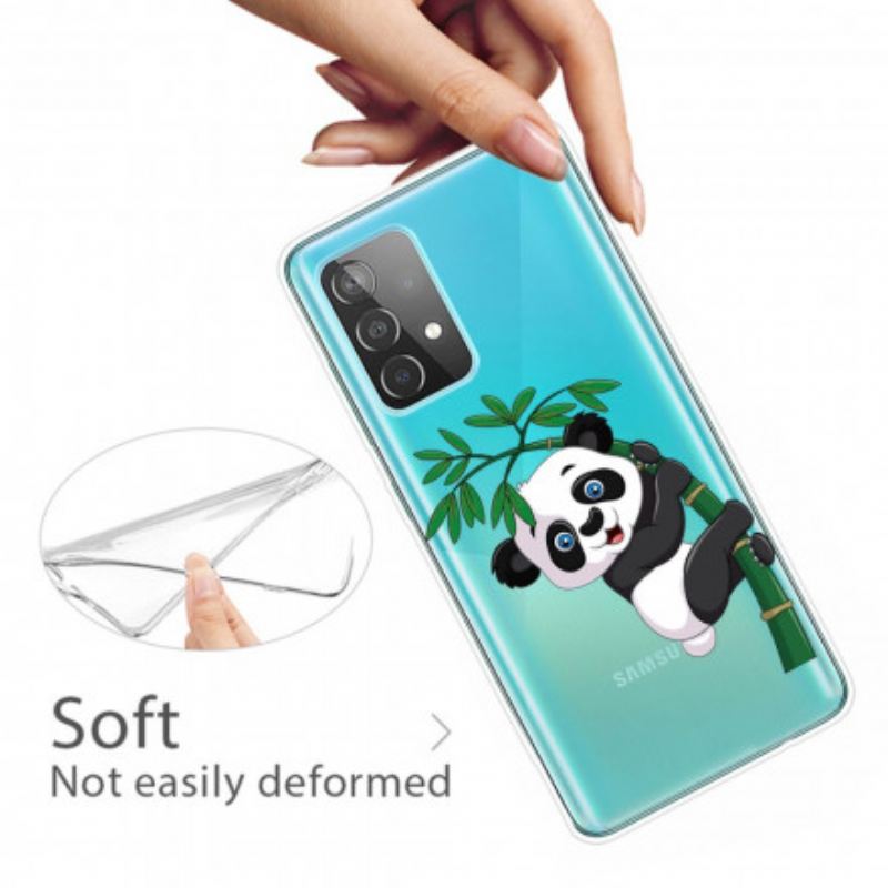 Maskica Samsung Galaxy A52 4G / A52 5G / A52s 5G Panda Na Bambusu