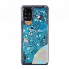 Maskica Samsung Galaxy A52 4G / A52 5G / A52s 5G Svemirske Šljokice