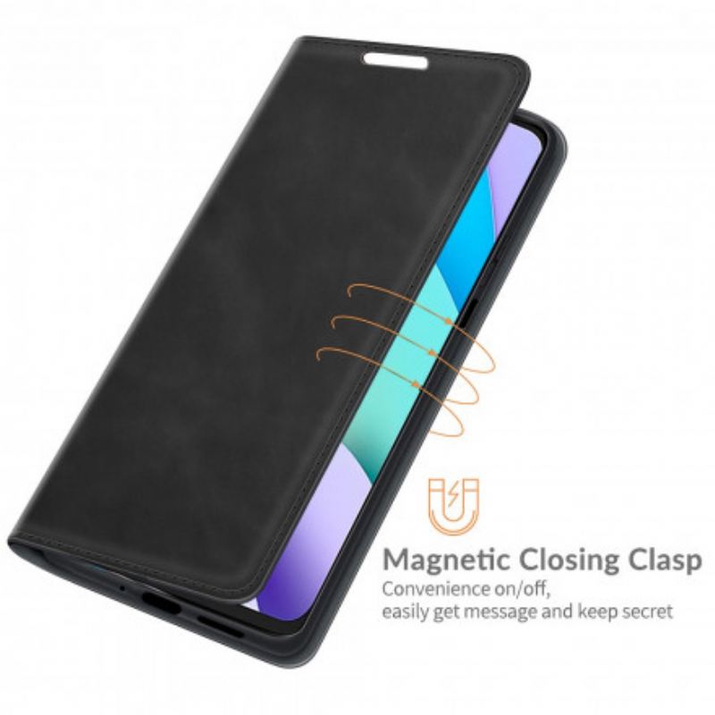 Flip Futrola Xiaomi Redmi 10 Kožna Futrola Slim Skin-touch