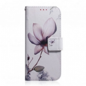 Futrola Xiaomi Redmi 10 Cvijet Dusty Pink