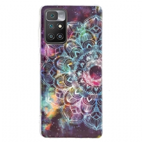 Maskica Xiaomi Redmi 10 Fluorescentna Šarena Mandala