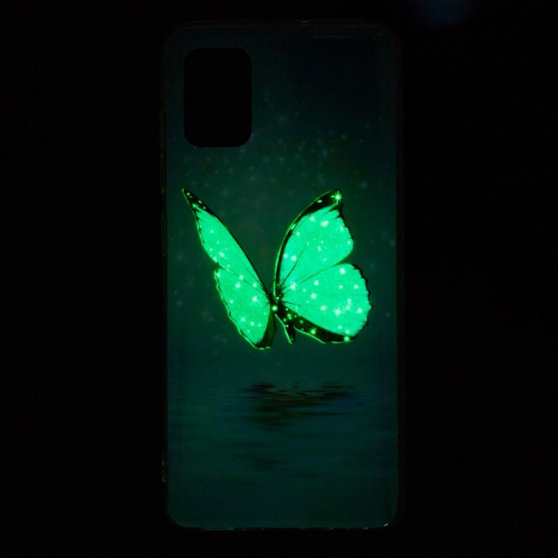 Maskica Xiaomi Redmi 10 Fluorescentni Plavi Leptir