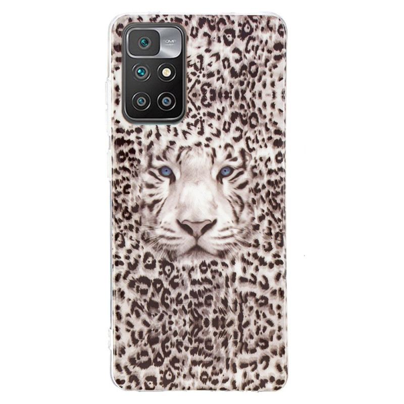 Maskica Xiaomi Redmi 10 Leopard Fluorescentno