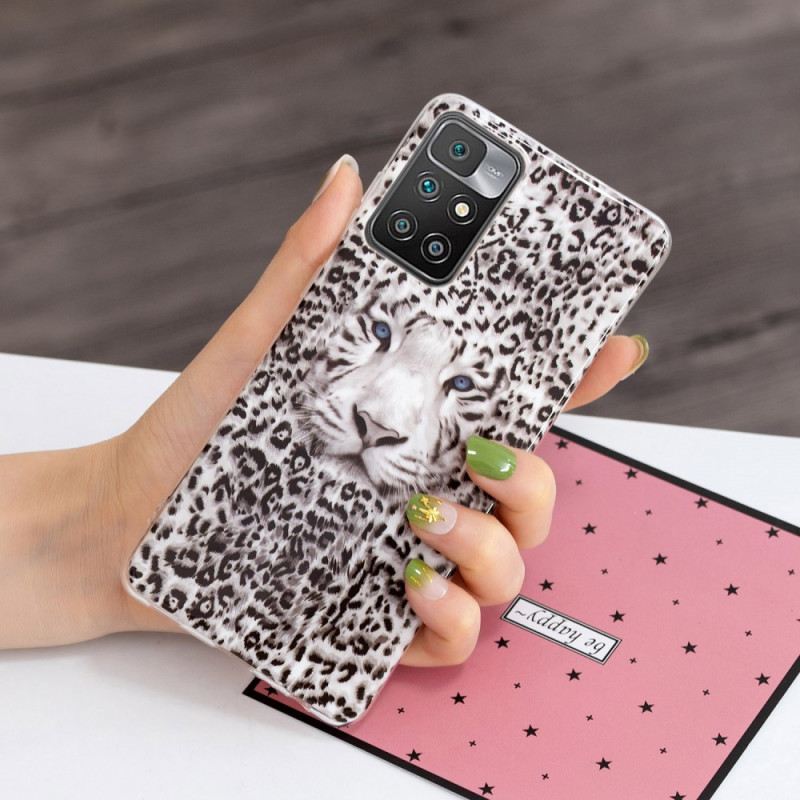 Maskica Xiaomi Redmi 10 Leopard Fluorescentno