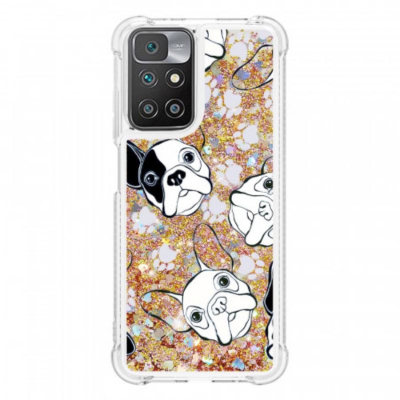 Maskica Xiaomi Redmi 10 Mr Dog Sequins