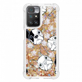 Maskica Xiaomi Redmi 10 Mr Dog Sequins