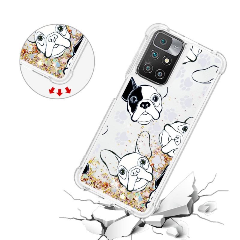 Maskica Xiaomi Redmi 10 Mr Dog Sequins