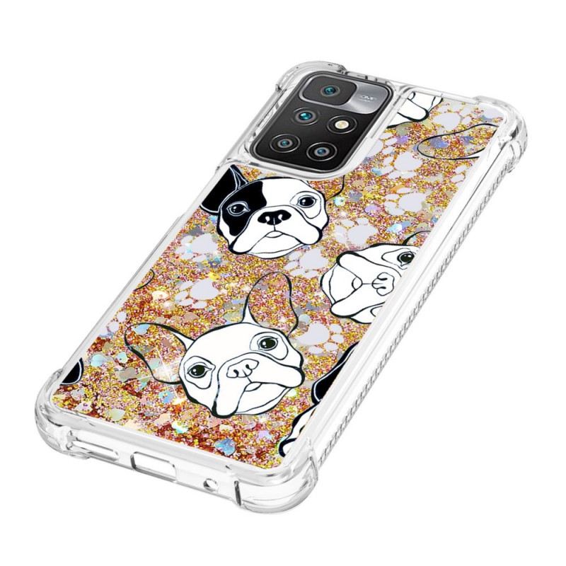 Maskica Xiaomi Redmi 10 Mr Dog Sequins