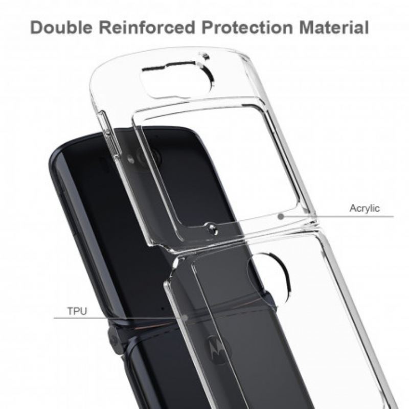 Maskica Motorola Razr 5G Transparentan