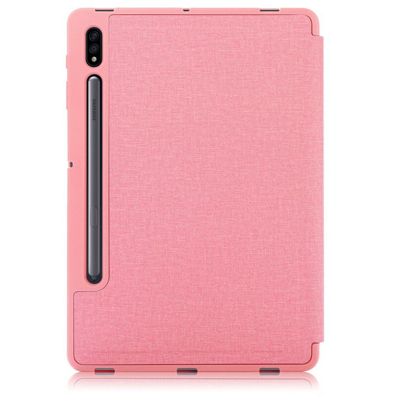 Maskica Samsung Galaxy Tab S7 FE Origami Tekstura Tkanine