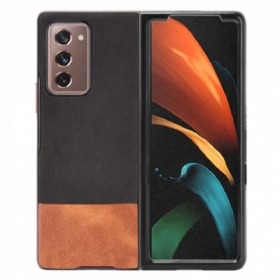 Maskica Samsung Galaxy Z Fold 2 Dvobojna Umjetna Koža