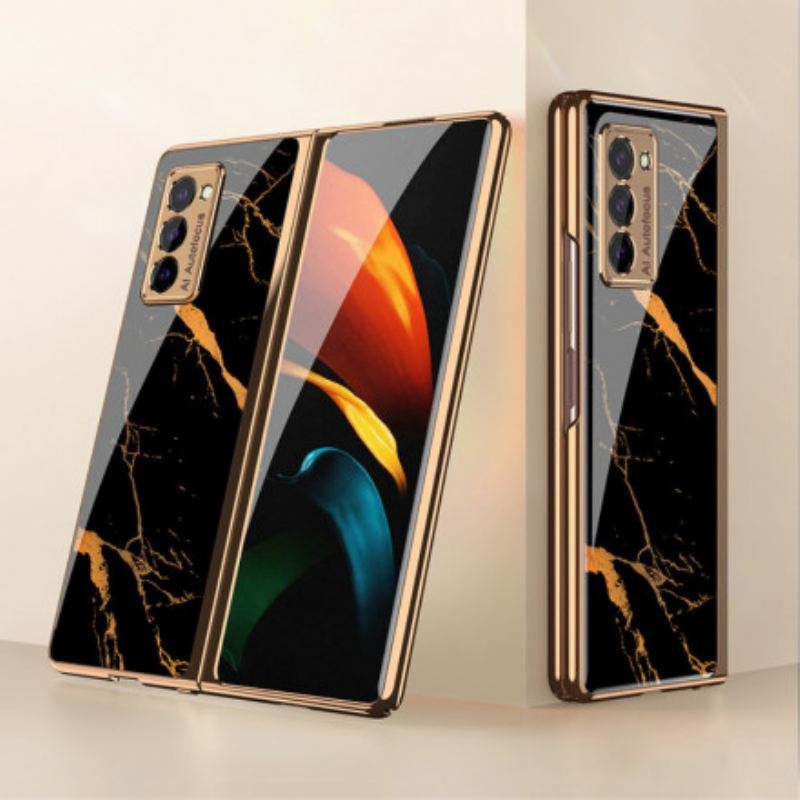 Maskica Samsung Galaxy Z Fold 2 Gkk Mramorno Kaljeno Staklo