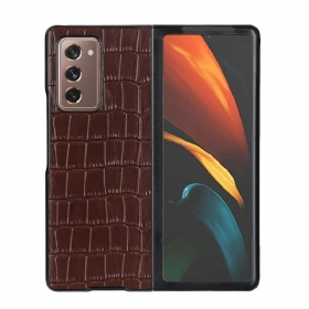 Maskica Samsung Galaxy Z Fold 2 Prava Krokodilska Koža