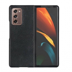 Maskica Samsung Galaxy Z Fold 2 Prava Teksturirana Liči Koža