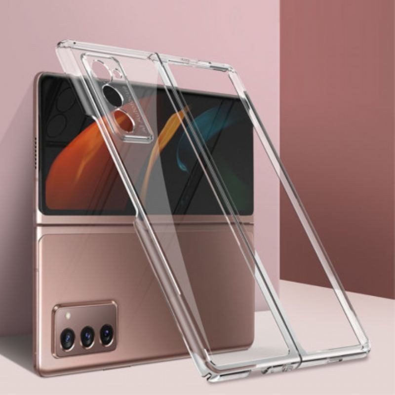 Maskica Samsung Galaxy Z Fold 2 Prozirni Metalik Rubovi Gkk