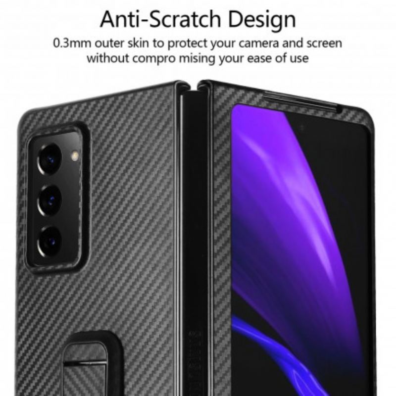 Maskica Samsung Galaxy Z Fold 2 Teksturiran S Hands-free Podrškom