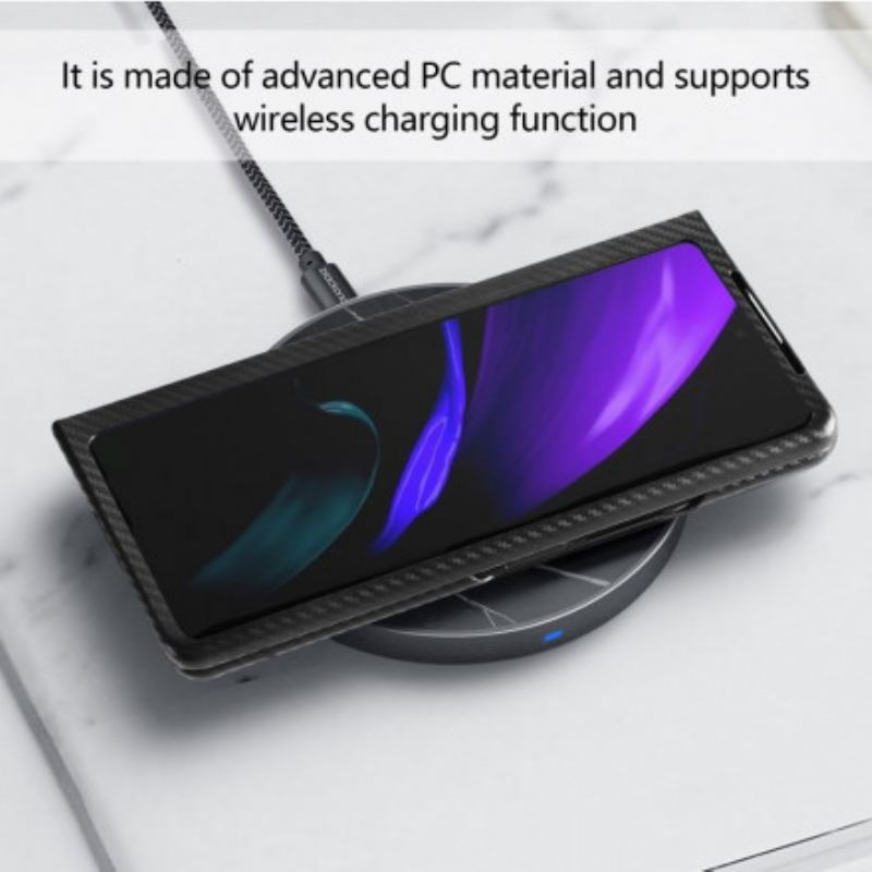 Maskica Samsung Galaxy Z Fold 2 Teksturiran S Hands-free Podrškom