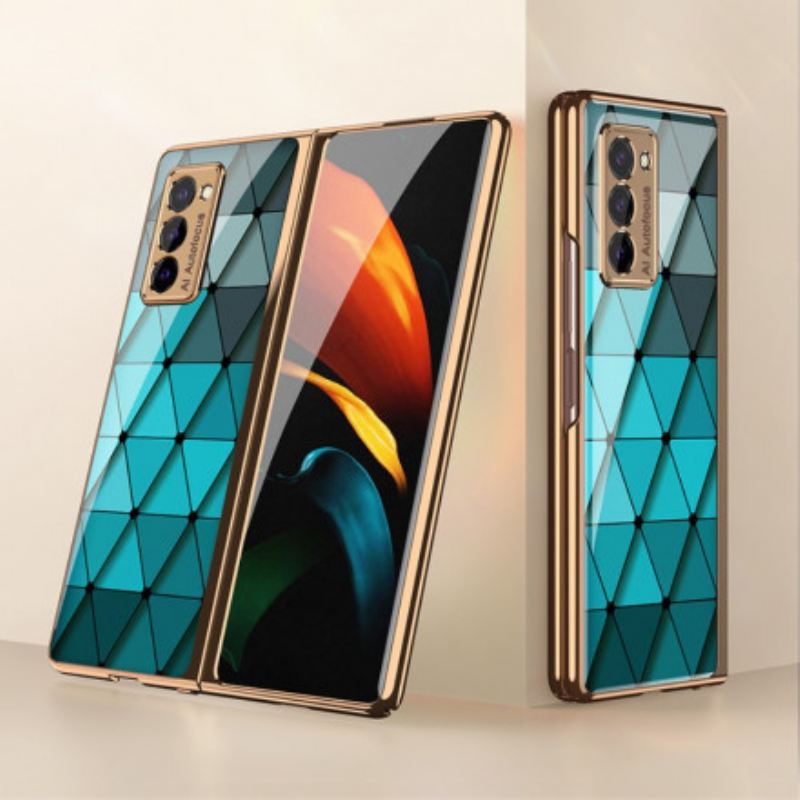 Maskica Samsung Galaxy Z Fold 2 Trokutići Od Kaljenog Stakla Gkk