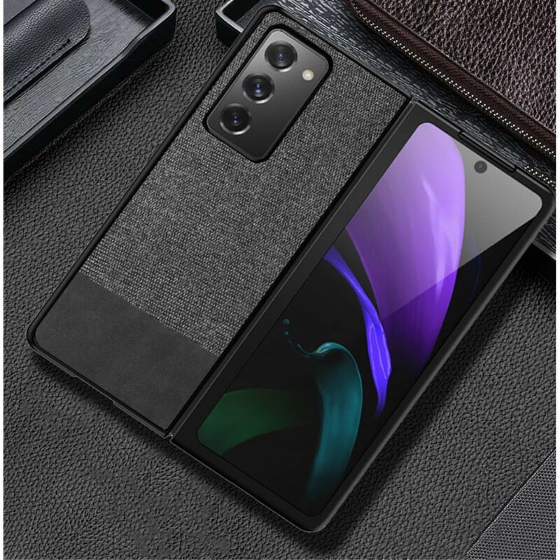 Maskica Samsung Galaxy Z Fold 2 Umjetna Koža I Tkanina