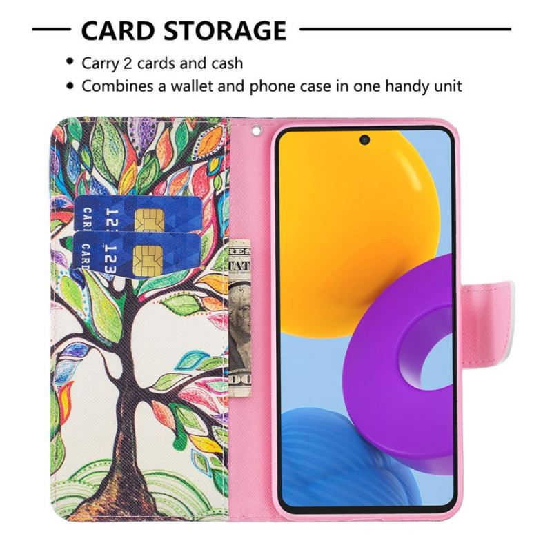 Futrola Samsung Galaxy M52 5G Rainbow Tree