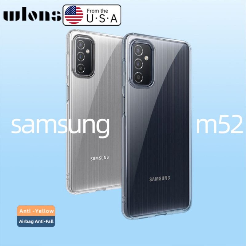 Maskica Samsung Galaxy M52 5G Fukela Transparent