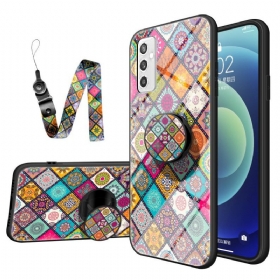 Maskica Samsung Galaxy M52 5G Orijentalna Trakasta Tapiserija