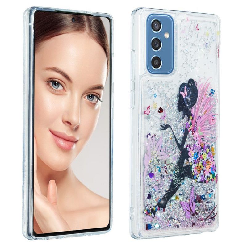 Maskica Samsung Galaxy M52 5G Princeza Šljokice