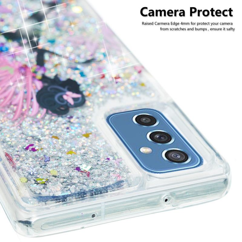 Maskica Samsung Galaxy M52 5G Princeza Šljokice