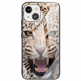 Maskica iPhone 14 Leopard Kaljeno Staklo