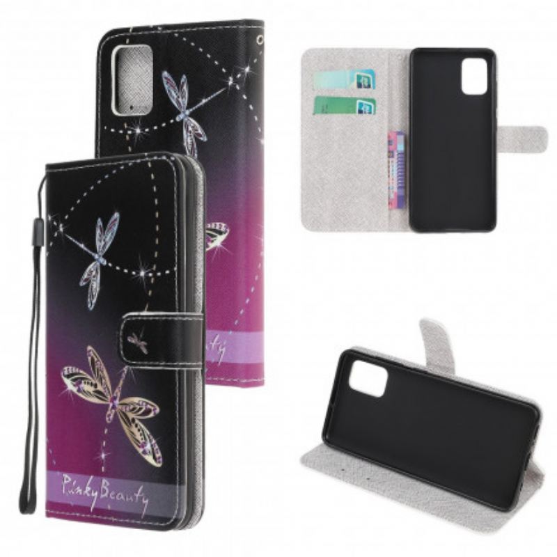 Flip Futrola Samsung Galaxy A32 5G Dragonflies S Remenčićima