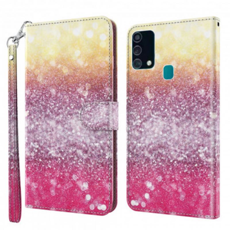 Futrola Samsung Galaxy A32 5G Light Spot Glitter Magenta