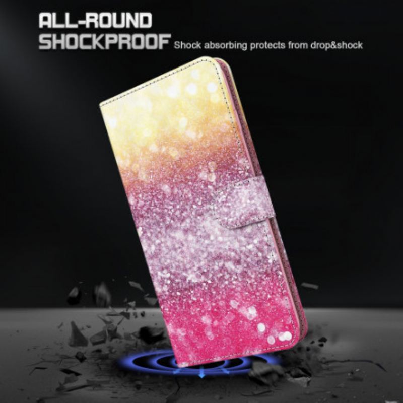 Futrola Samsung Galaxy A32 5G Light Spot Glitter Magenta