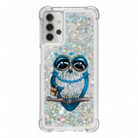 Maskica Samsung Galaxy A32 5G Miss Owl Sequins