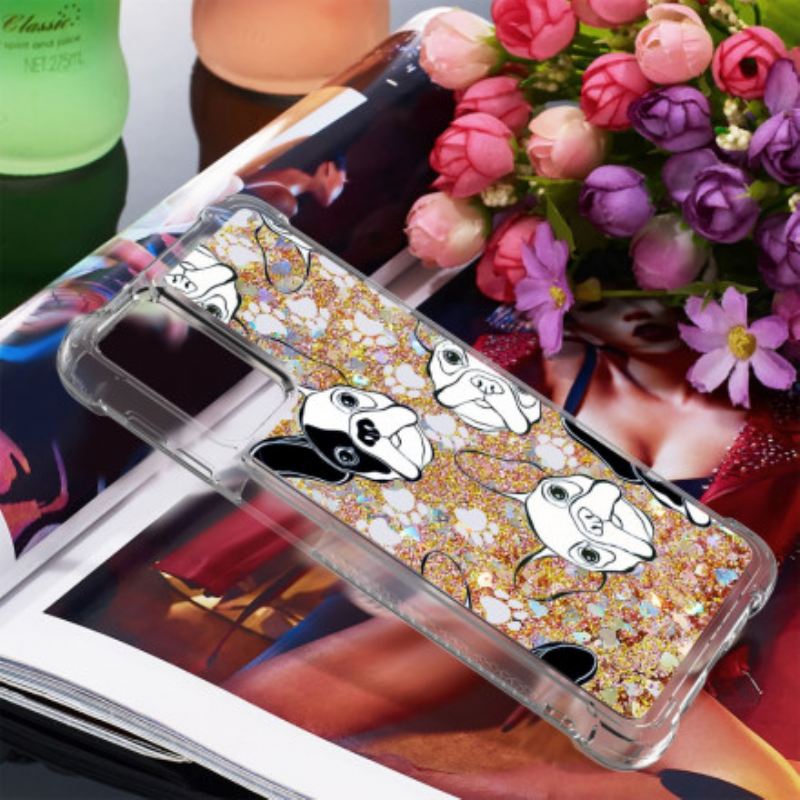 Maskica Samsung Galaxy A32 5G Mr Dog Sequins