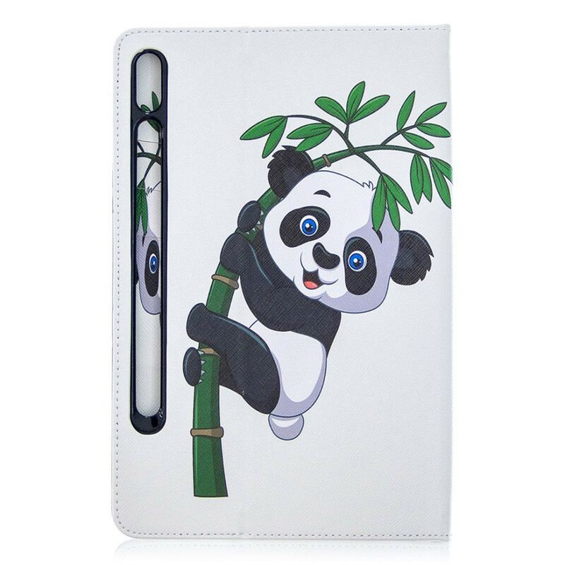 Kožna Futrola Samsung Galaxy Tab S8 / Tab S7 Panda Print Uzorak