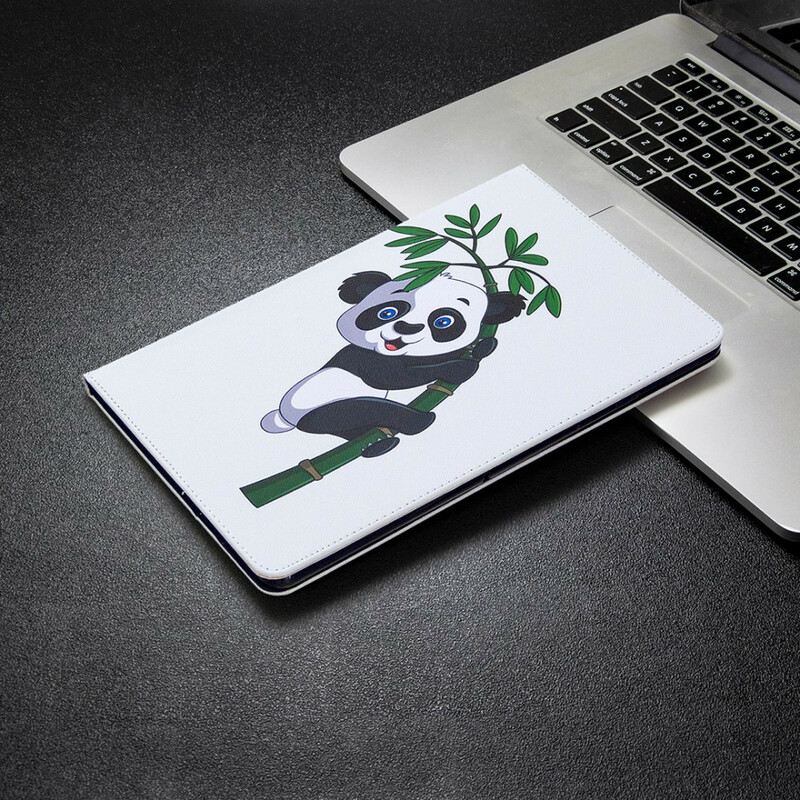 Kožna Futrola Samsung Galaxy Tab S8 / Tab S7 Panda Print Uzorak