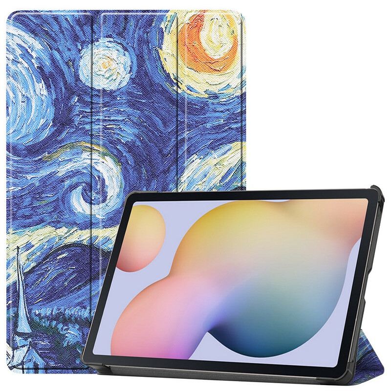 Maskica Samsung Galaxy Tab S8 / Tab S7 Držač Olovke Starry Night