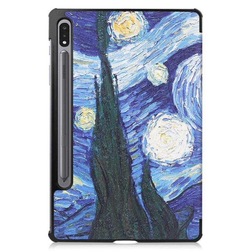 Maskica Samsung Galaxy Tab S8 / Tab S7 Držač Olovke Starry Night