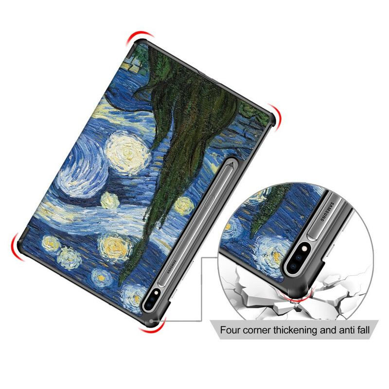 Maskica Samsung Galaxy Tab S8 / Tab S7 Poboljšani Van Gogh